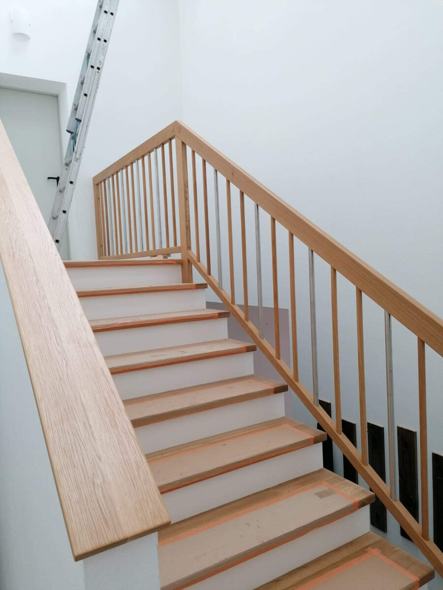 Treppe aus Holz